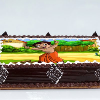 Chhota Bheem Cake Decorating Tutorial | Decorated Treats