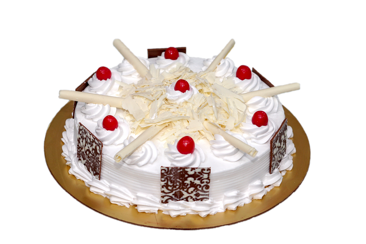 White Forest Cake | bakehoney.com